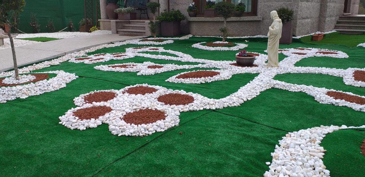 Casa Victoria Garden Con Jacuzzi Y Piscina Villa Caldas De Reis Ngoại thất bức ảnh