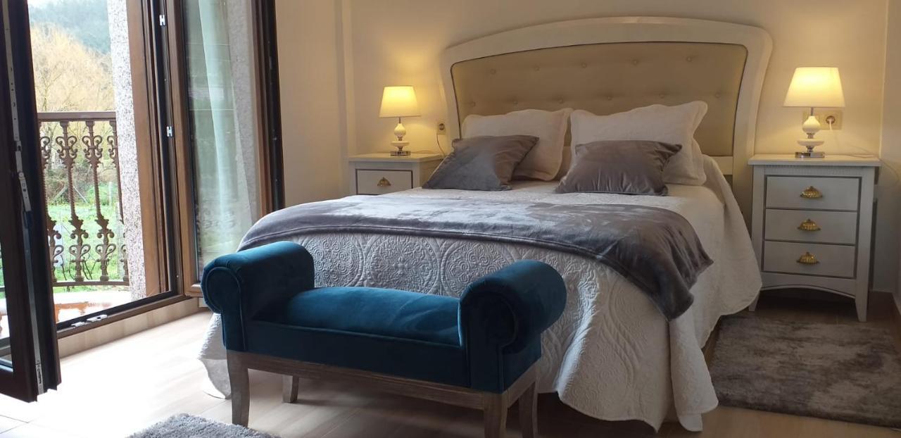 Casa Victoria Garden Con Jacuzzi Y Piscina Villa Caldas De Reis Ngoại thất bức ảnh